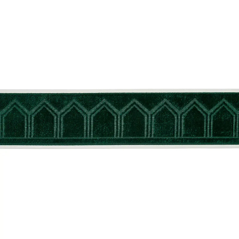 Vizier Velvet Tape, Emerald