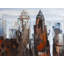 «Gray Day In The City», reproduction sur toile