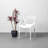 Modholic Nest Dining Chair, White-122782392-27656349