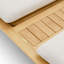 Weston Outdoor Teak Chaise Lounge