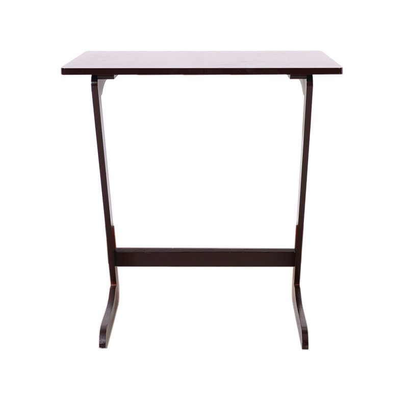 Solid Wood Sled End Table, Coffee