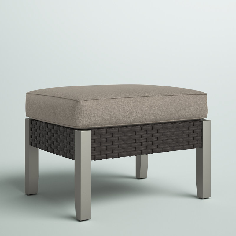 Bertolde Metal Outdoor Ottoman