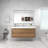 60'' Single Bathroom Vanity with Acrylic Top-47601372