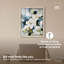 Art mural de fleurs arctiques bleues arctique-695334933-695334939