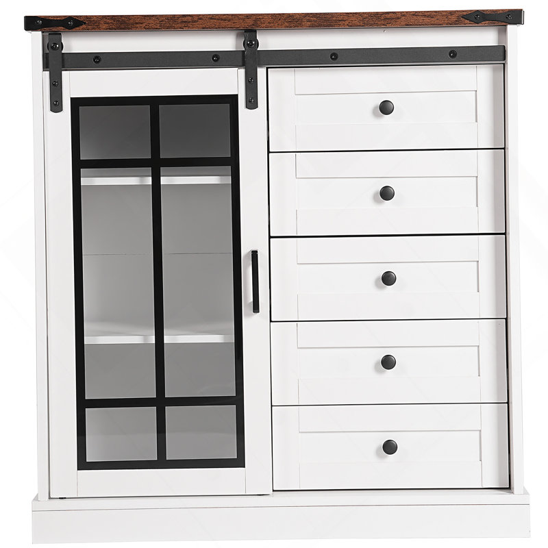 Armoire de rangement, buffet de cuisine à domicile, armoire de rangement de salon contre le mur
