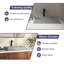 CASAINC Maple 18.5'' Concrete Rectangular Bathroom Sink-86669213