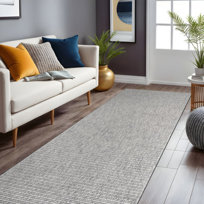 Tapis d'intérieur gris Nadene