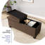 Banc de rangement avec repose-pieds Vérrant-130802501-130802502