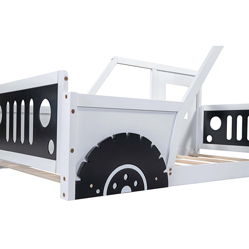 Ahlaan Kids Twin Platform, White
