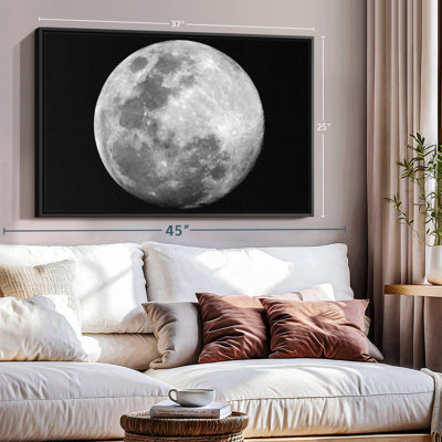 " Simple Moon Wall Art "