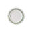 Elegant 24-Piece Dinner Set, White & Green, 6 Service Plates (10.2 x 10.2 in), 6 Dinner Plates (8.7 x 8.7 in), 6 Bowls (6.7 x 6.7 in), 6 Dessert Plates (7.9 x 7.9 in) | 100% Porcelain, Dishwasher & Microwave Safe, Perfect for Entertaining