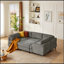 Canapé modulaire moderne, canapé convertible 6 places-208559837