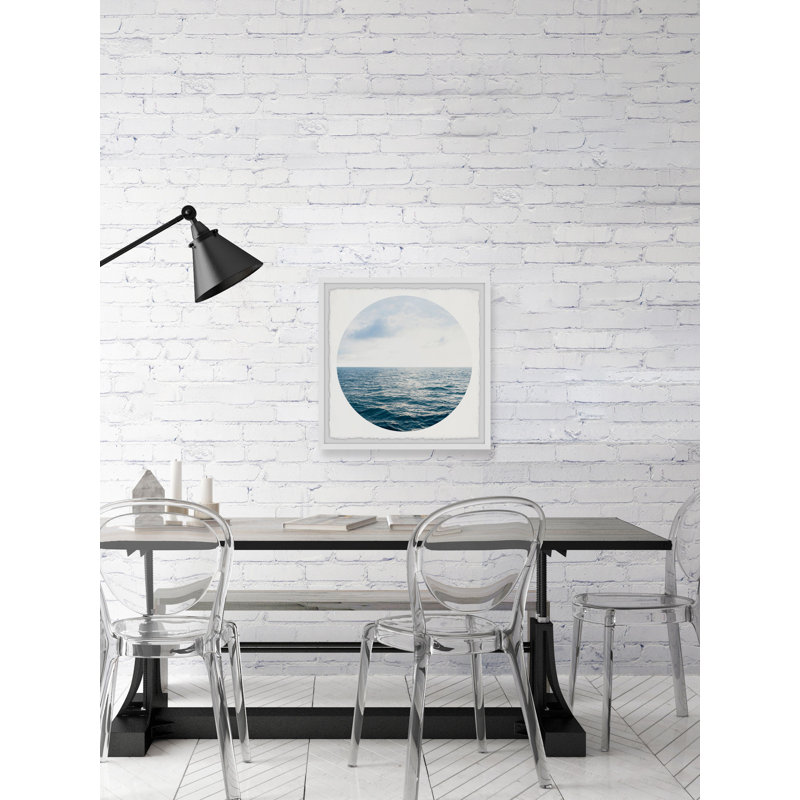 Middle Of The Ocean - Single Picture Frame Painting, 81cm H x 81cm W
