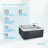 Restore LS 6-Person 50-Jet 100-Port Hot Tub with Insulated Cover Included, Gray-123989509