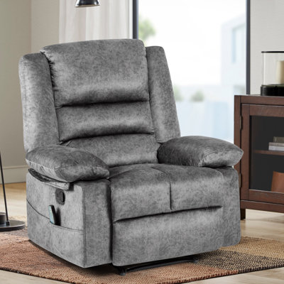 Fauteuil inclinable manuel avec massage et chauffage Melvinia