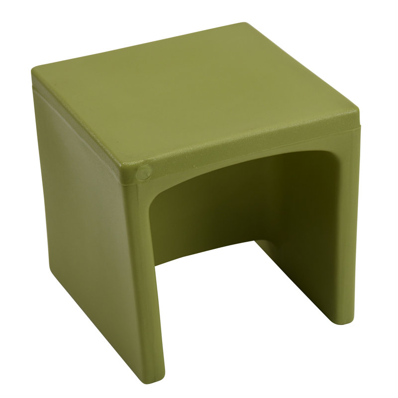 Cube Chair 3-in-1 Kids Desk/Activity, Fern