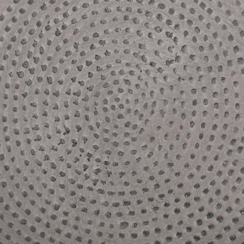 Table d'appoint en béton, légère et cylindrique