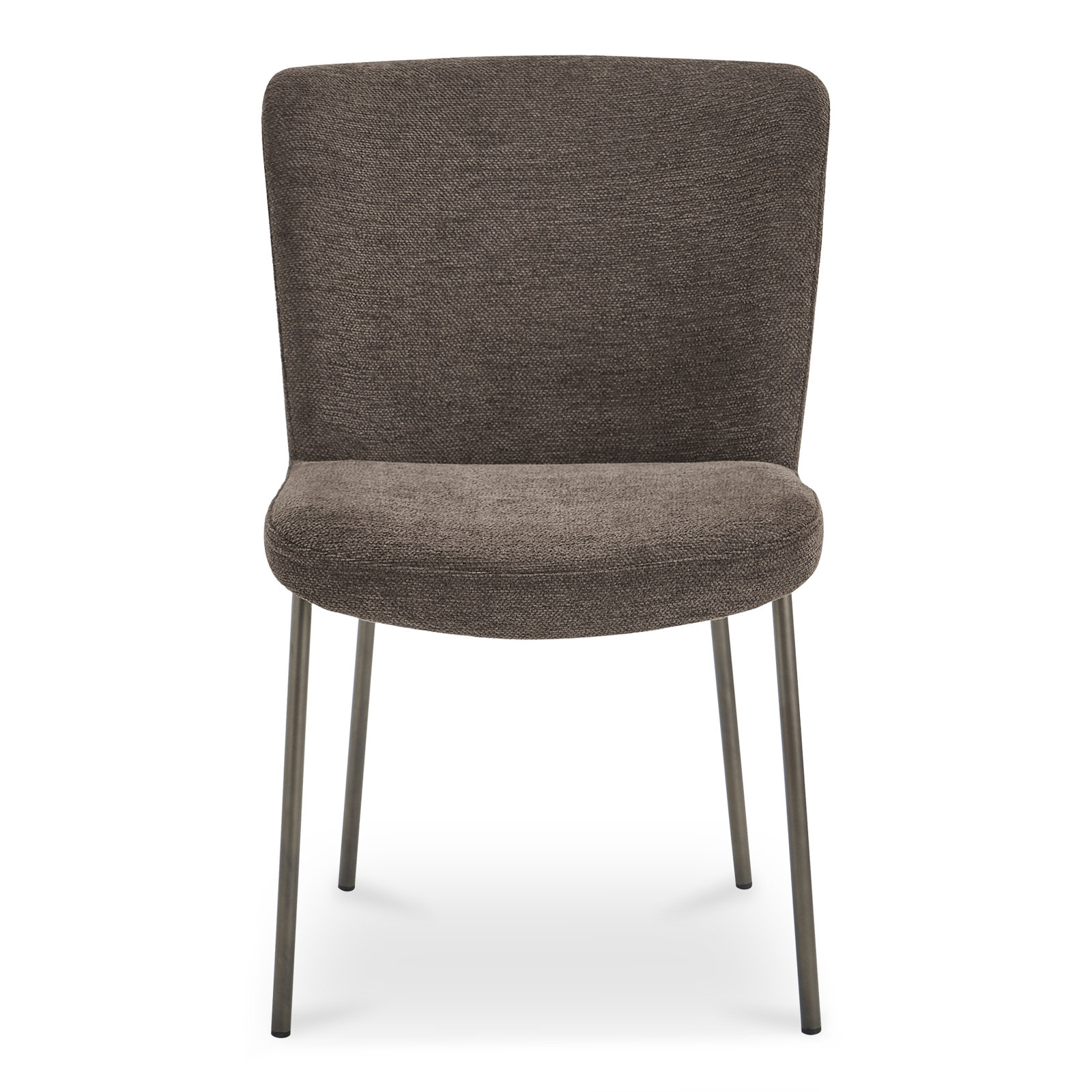 Aarden Dining Chair, Dark Brown Polyester