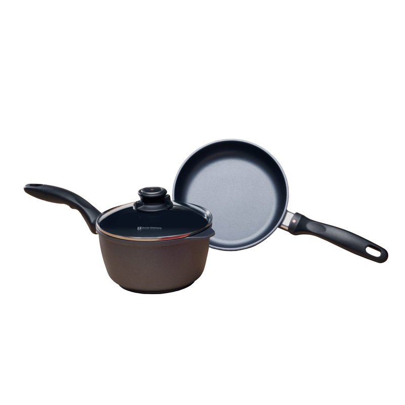 3 - Piece Non-Stick Aluminum Cookware Set