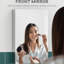 Armoire avec miroir argenté - 15,26 po x 22,89 po, pour salle de bain, salon et rangement pour la lessive, porte de salle de bain à charnière, rangement