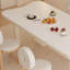 Table de style dalle de roche crème exquise-105892865