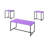 Kapp Coffee Table,3 Piece Coffee Table and End Table Set,Trestle Leg-1119636930