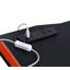 Table de jeu Dragi avec port USB en noir et rouge