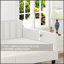 Lit de jour rembourré ivoire Boucle, dossier capitonné nervuré, design moderne somptueux pour le confort et le style