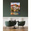 Charantee River Shops by John Beard - Artist Enhanced Canvas Print-588960320-588960322