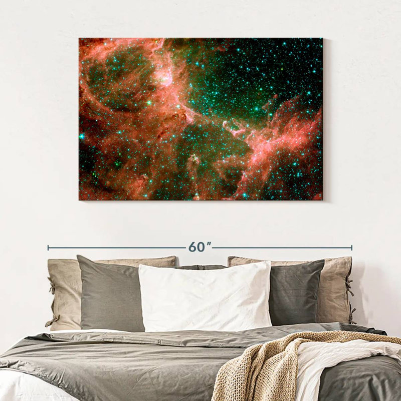 Oberle Eagle Nebula, 32" H x 48" W