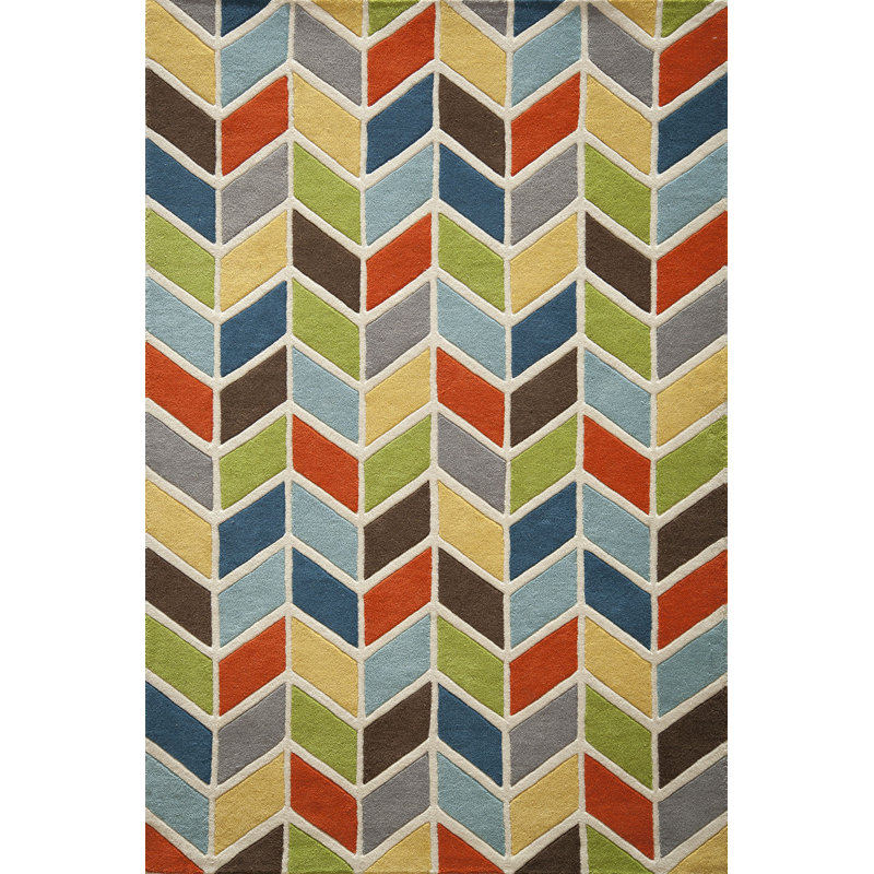 Delhi Chevron Area Rug, Rectangle 3'6" x 5'6"
