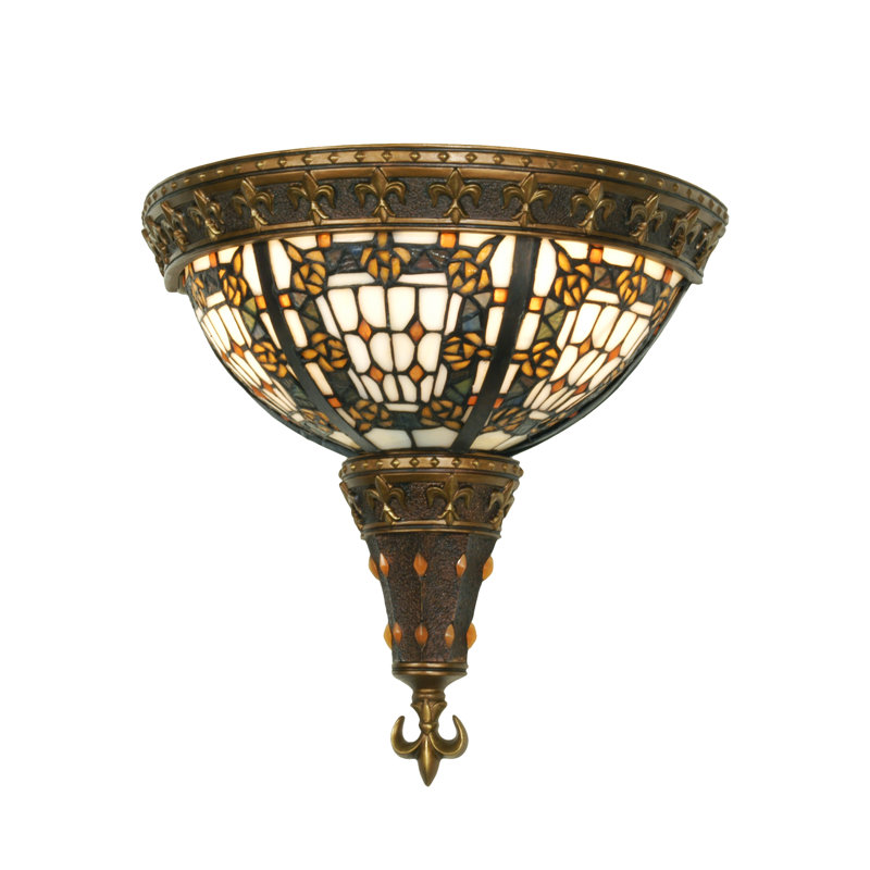 Demi-lune à intensité de bronze 1 lumière Weissman