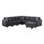 Canapé modulaire réversible avec repose-pieds Frank-2119210403