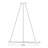 Oberon 24'' LED Pendant - Black-116110081-116110082