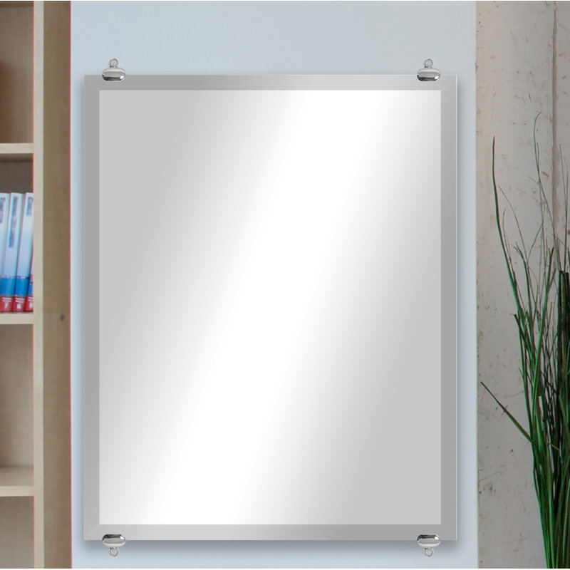 Miroir biseauté sans cadre Mansell, H 36 po x l 30 po