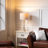 Willis Modern 26.2" Gold/Clear Standard Table Lamp