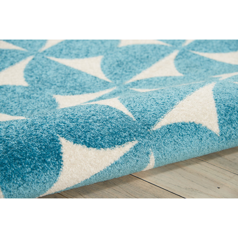 Petrina Geometric Indoor Rug, Rectangle 4' x 6'
