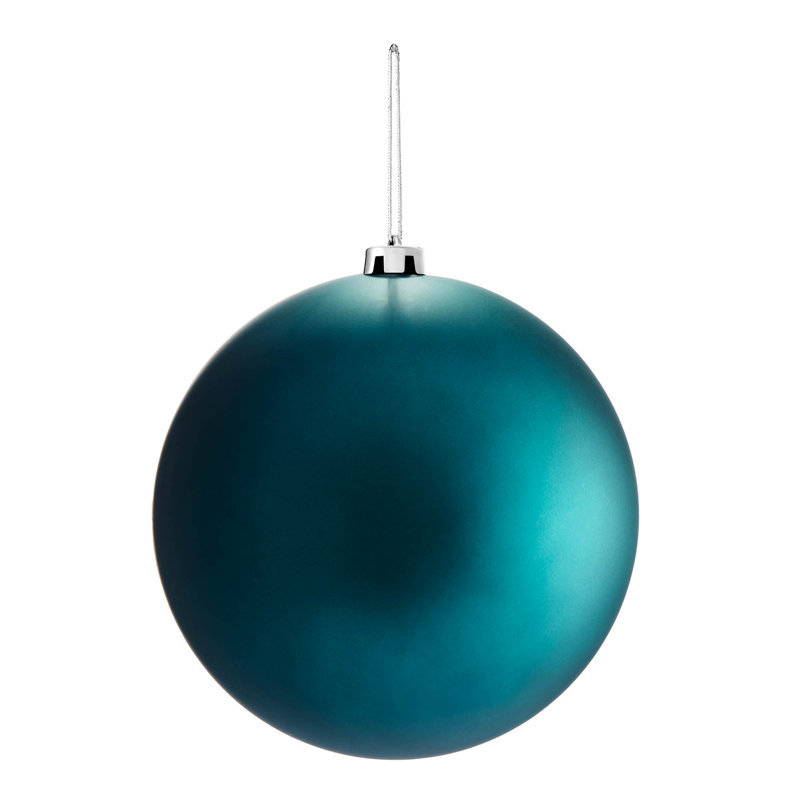 Solid Colour Plastic / Acrylic Bauble, 21.84cm H x 19.99cm W x 19.99cm D