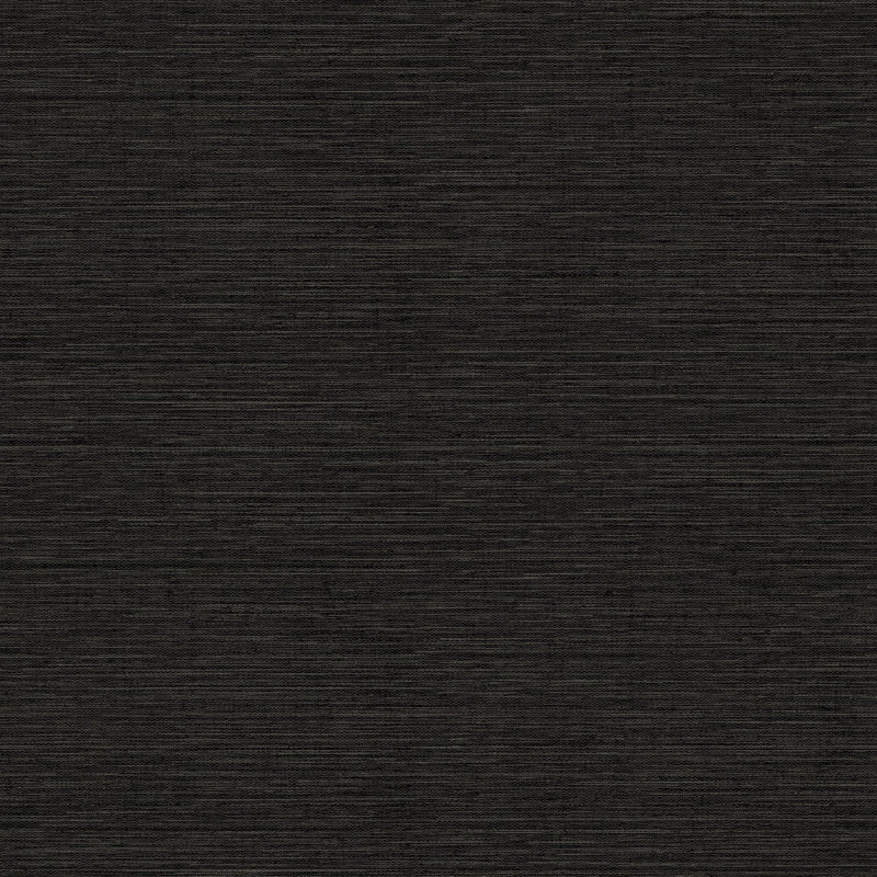 Lustre Collection Smooth Sheen Weave 10.05m x 53cm Wallpaper Roll, Black