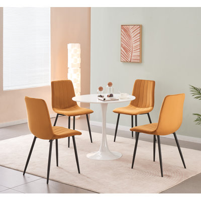 Upholstered Velvet Dining Chair