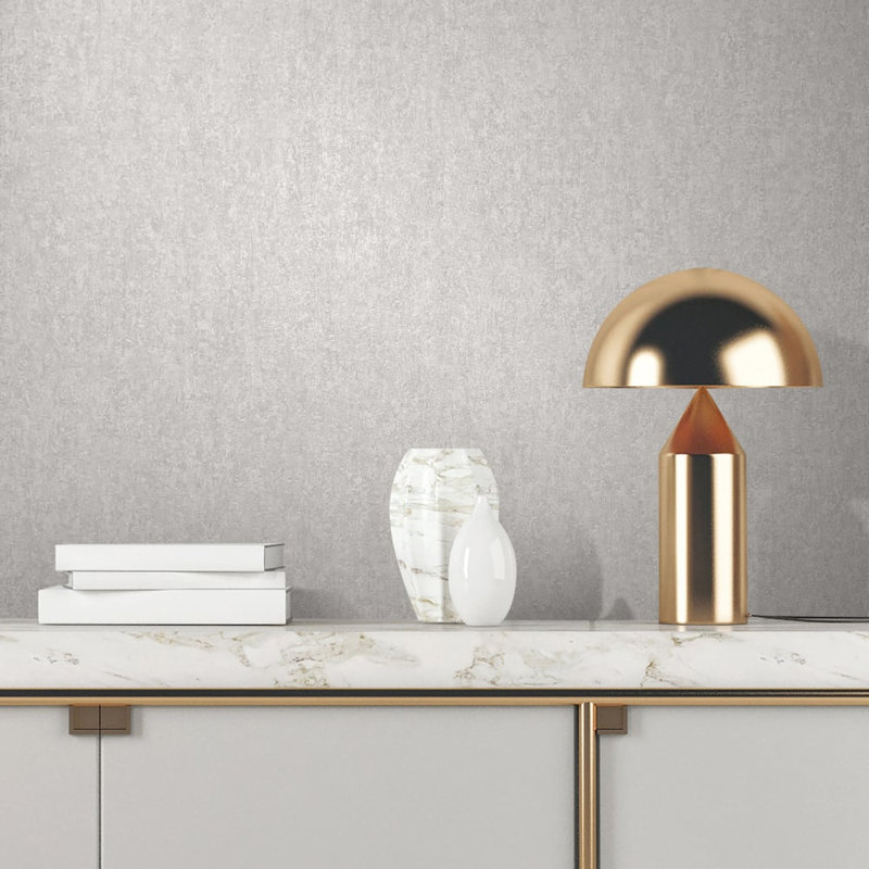 City Romance Collection Distressed Concrete Wallpaper Roll, Sand