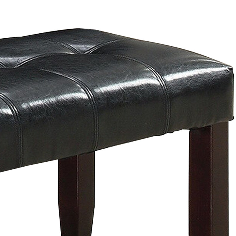 Banc en simili cuir Rivo