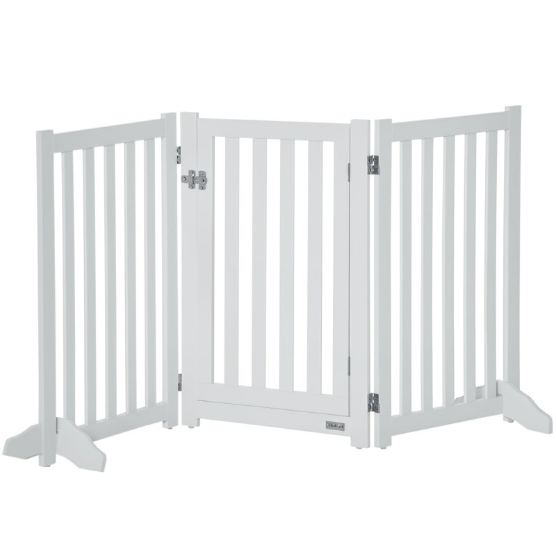 Barrière pour animaux pliable et autoportante