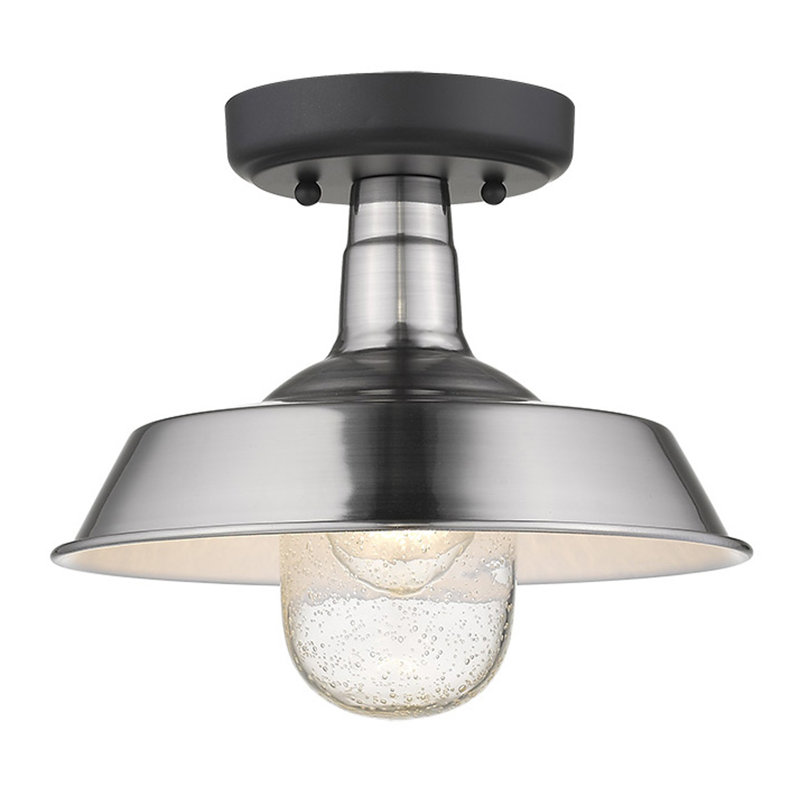 Sussman 1 - Light Single Pendant, Satin Nickel