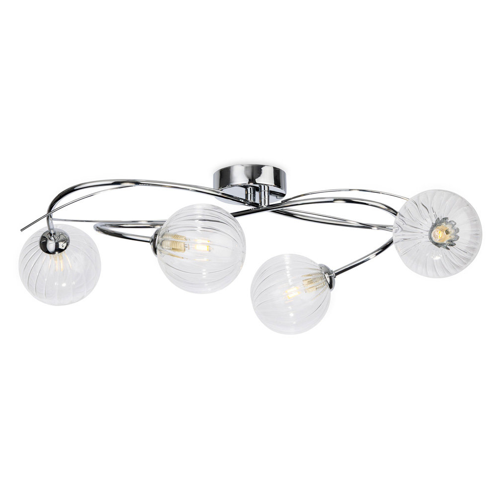 Glass Flush Mount