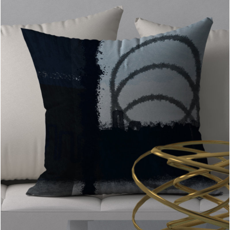 Housse de coussin décoratif carrée populaire Vanish, H 20 po x l 20 po