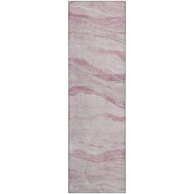 Premium Machine Washable Alijah AMF1246 Stripes Rug