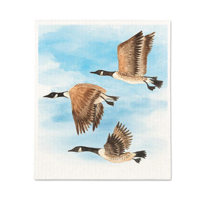 Drap de bernache du Canada en vol