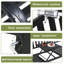 Banc de jardin en acier inoxydable