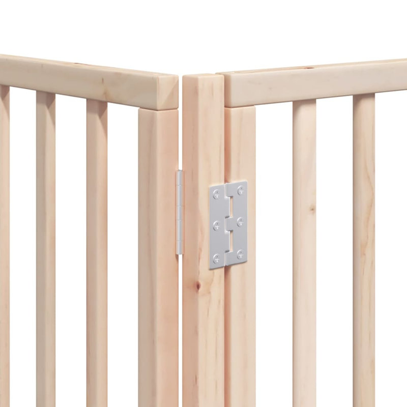Chirezza Solid Wood Dog House Door, Beige, 90cm H x 600cm W x 2cm D